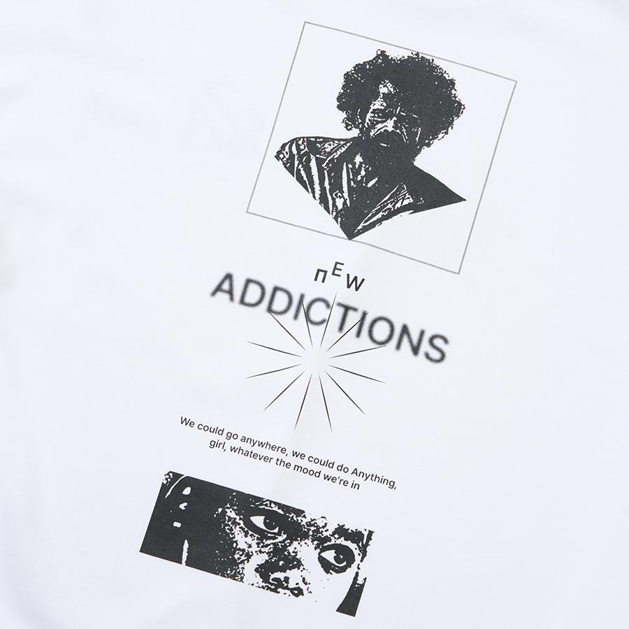ARRAYED A.G.I Addiction T-Shirt [White]