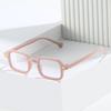 Anti-Blue Retro Rice Nail Black Frame Glasses Frame Light Luxury Flat Glasses Can Be Equipped With Myopia Glasses Frame