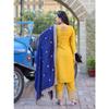 Presenting  New Designer Embroidered Chinon Suit With Sequence Embroidered Work