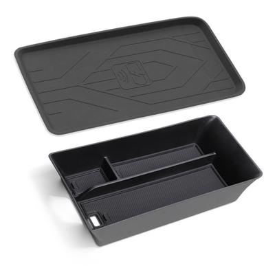 Armrest Storage Box and Wireless Charging Mat for Toyota For Camry 2024-2026 with Non Slip Mat and Additional Storage Tray
