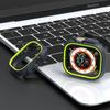 TPU Hülle für Apple Watch Ultra 49mm Hülle Gummi Schutz Stoßstange Rahmen Uhr Hülle iWatch Serie 8 7 6 5 4 SE 44mm 40mm 45mm 41