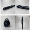 Twist Drill Bit Reduced Shank 1/2'' Nitride Coated Hole Drilling Cutter HSS Black Reduced Shank Twist Drill Bits for Metal Wood