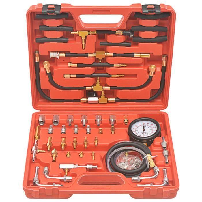 VidaXL Kit de testeur de pression d'injection de carburant