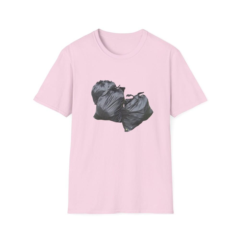 

garbage bags stupid trash tshirt M