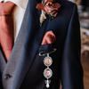 Wedding Bouquet Photo Charms Cabochon Pendants Pearl Pendant for Bridal Wedding Party