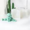 Use Friendly Candle Silicone Frogs Molds Easy Release Frogs Shaped Candle Silicone Molds for Handmade Candle and Soaps