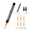 Concept Cleaning Pen Sensor Versatile Switch Series Swab for Glasses Soft Brush Included K&F Multi-Function (Includes Full-Size Swab) Cameras, Lenses,