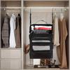 Suitcase Organizer Travel Luggage Organizers Hanging Shelve Packing Small Compartments Collapsible Hanging Clothes Storage Bags