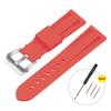 Gummi-Uhrenarmband 20mm 22mm 24mm 26mm für Panerai-Armband Silikonarmband Gummiarmband für Omega Ersatz Sport-Armband
