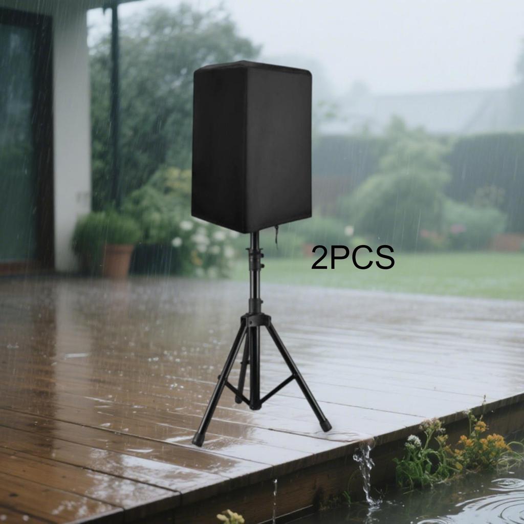 Covers for Outdoor Speakers (2 Pack) - Multimedia Speaker Protectors Practical Cases