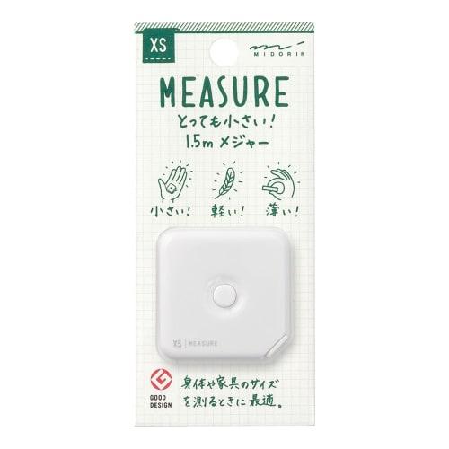 

Midori XS Tape Measure, 1.5m, White, 35279006