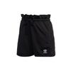 Originals Bellista Shorts Casual Breathable Ruffled Waist Sports Shorts Women Shorts Black GJ6572