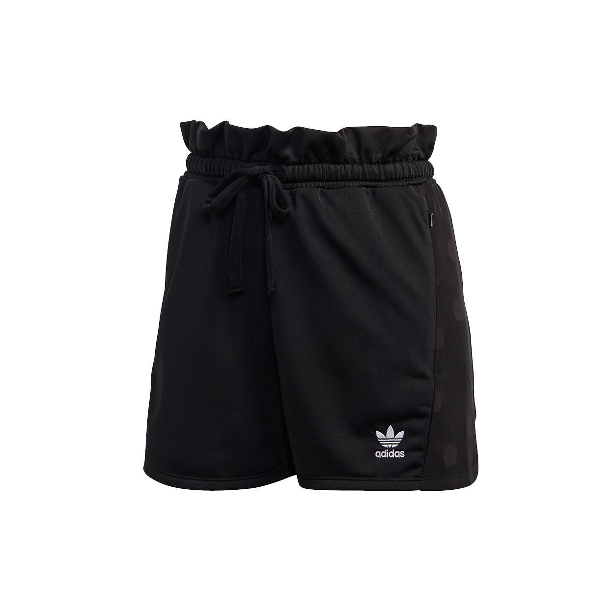 Adidas Оригинальные шорты Bellista Повседневные Дышащие С оборками на талии Спортивные шорты Женские шорты Черные GJ6572 36