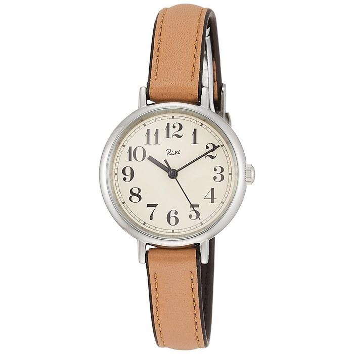 SEIKO Alba Riki Women s Watch AKQK461 Quartz Leather Strap Ochre