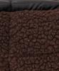 LeSportsac Official PUFFY CUBE CROSSBODY Shoulder Dark Chocolate Sherpa Bag/3976 Women's