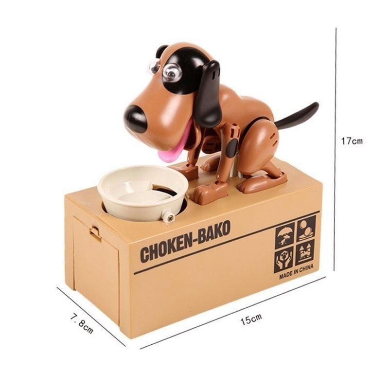Dog Money Box Collection Piggy Bank Coin Bank Saving Box Catoon Puppy Hungry Robotic Cute Hot