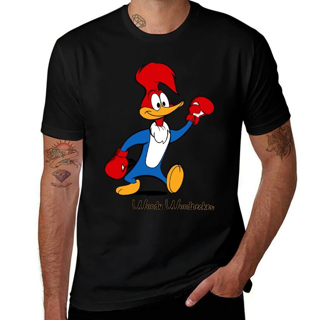 Woody Woodpecker Boxing Tshirt Unisex T Shirt Summer Funny T Shirts Unisex Unisex T Shirts For Unisex Tshirt