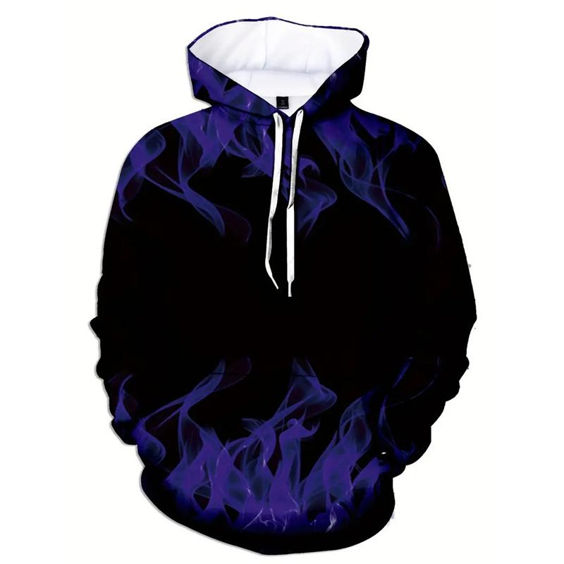 Spring Autumn Hooded Sweatshirt 3D Digital Printing Unisex Hoodies Men Women Fashion Loose Pullover