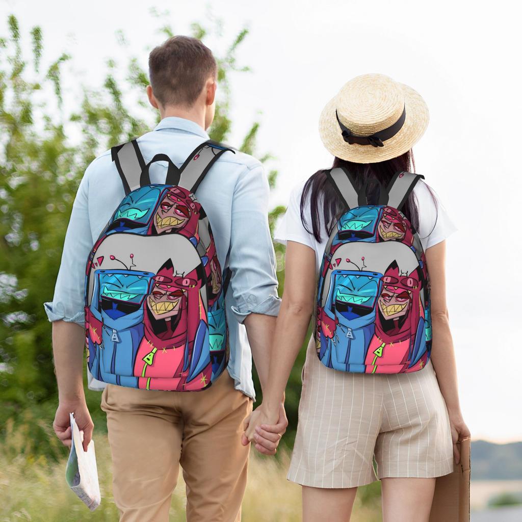 R-Radiostatic Vox Alastor  Classical Backpack Sports High School Work  Daypack for Men Women College Shoulder Bag