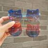 Kids Sunglasses Little Girls Cute Cartoon Crystal Cat Sunglasses Girls Baby UV Protection Sunglasses