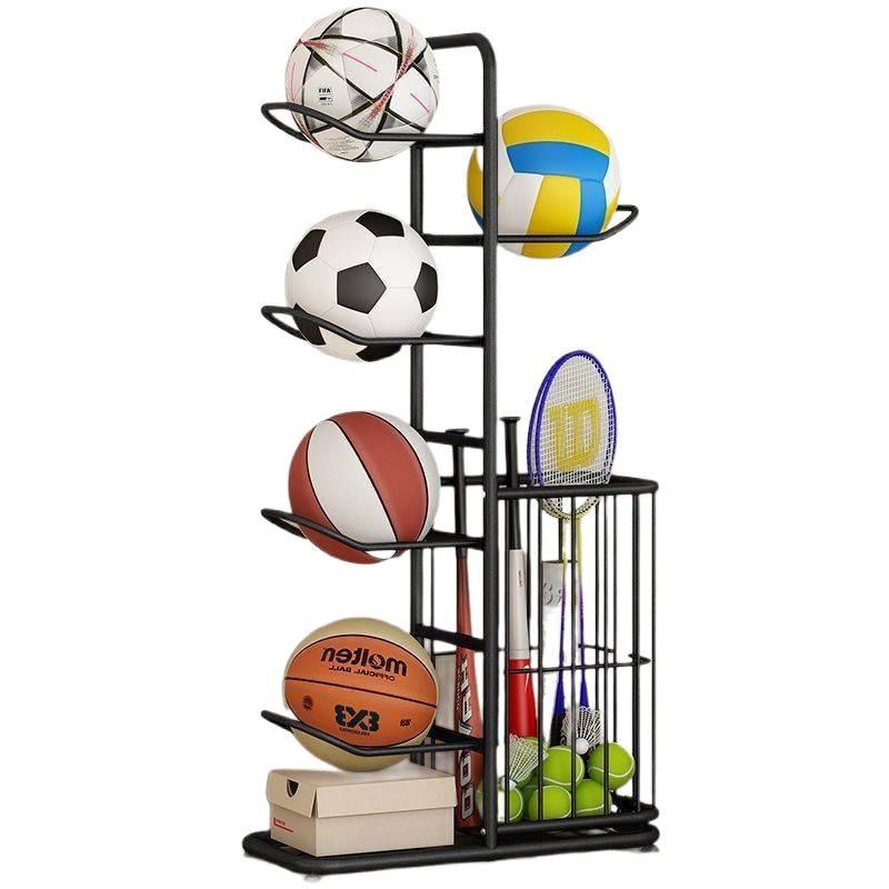 Aufbewahrungsregal für Volleyball und Basketball für Kinder