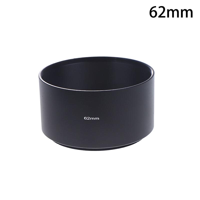 40.5Mm 43Mm 46Mm 49Mm 52Mm 55Mm 58Mm 62Mm 67Mm 72Mm 77Mm Long Metal Lens Hood For Camera Lens Universal Sunshade