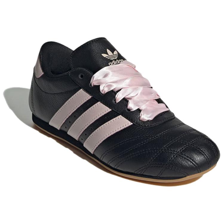 Adidas Originals Taekwondo Comfortable Versatile Non-Slip Durable Low-Top Lifestyle Casual Shoes Women Sneaker Black JS1615