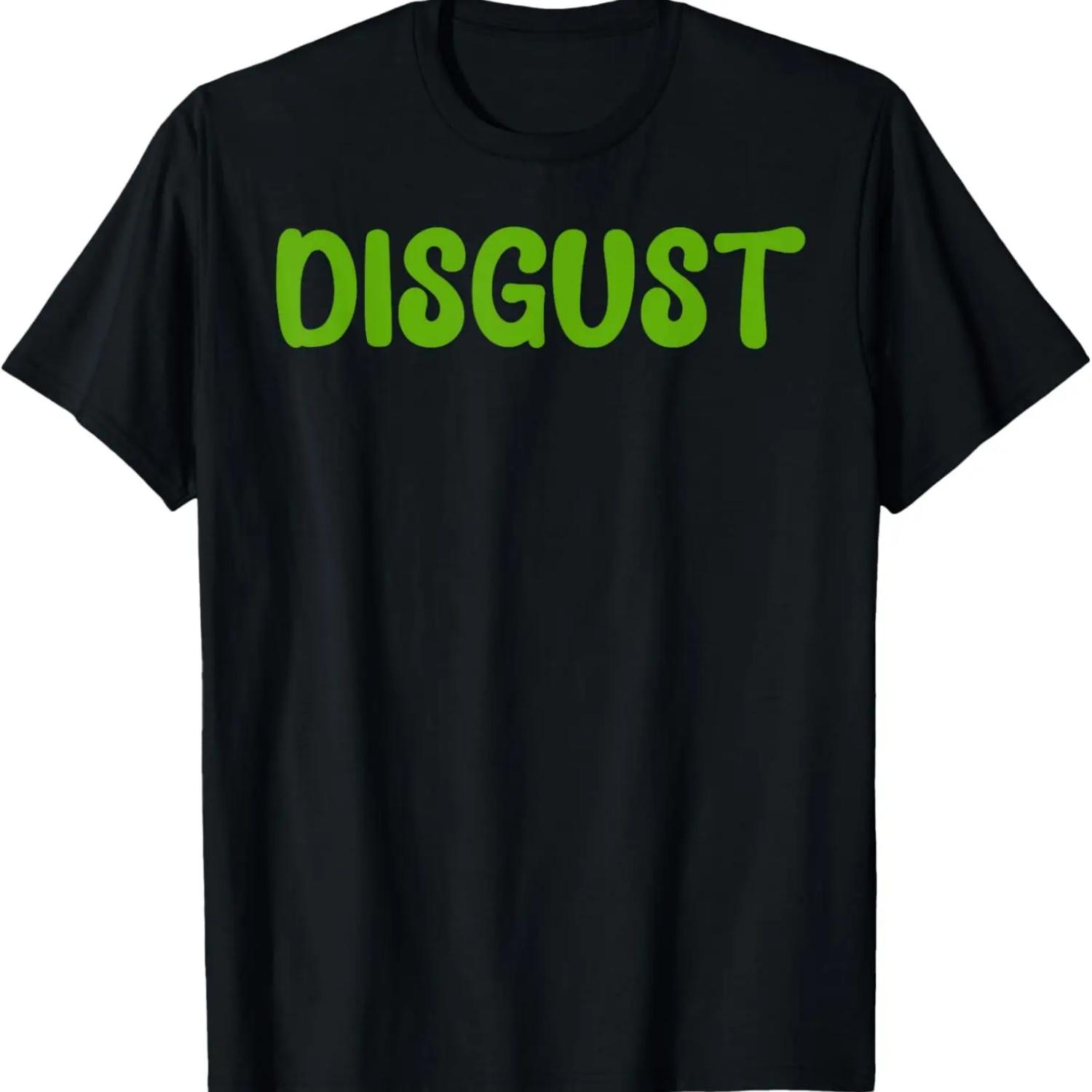 

Disgust Lazy Halloween Costume Funny Last Minute Womens Kids T-Shirt,Comfortable pure cotton XXXXXL чорний
