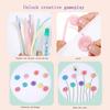 100Pcs Plush Stick Colorful Pipe Twist Stick Hair Strip Chenille Pipe Cleaner Kids Toys For Diy Handmade Craft Supplies