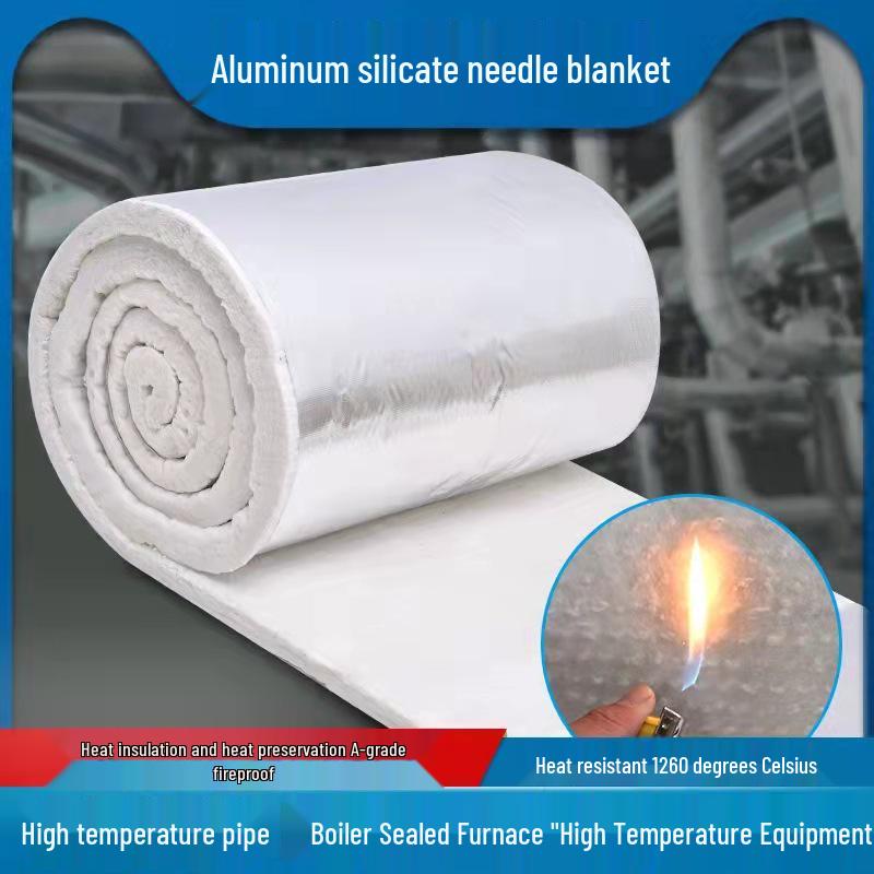 Aluminum Silicate Ceramic Fiber Blanket - High Temp Fireproof Insulation