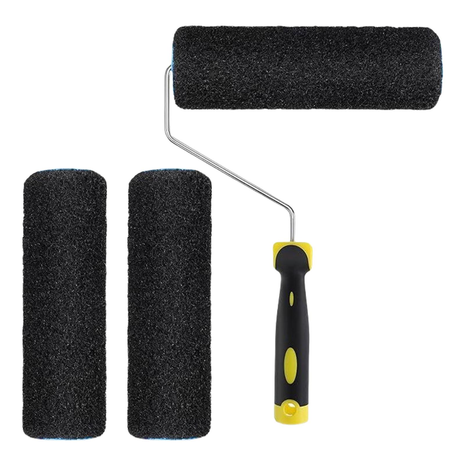 

Набор из 3 валиков для краски включает 9-дюймовые валики для гипсокартона и раму, портативный аксессуар для стен и потолков