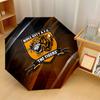 Hull FC Print Auto 8?Ribs Folding Umbrella Wind Resistant Lightweight Automatic Umbrella For Daily Travel