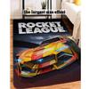 Tappetino da Gioco Rettangolare Antiscivolo Morbido per la Casa Tappetino d'Ingresso Interno Esterno Tappetino di Benvenuto Rocket League