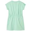 Robe pour enfants avec cordon de serrage vert vif 92/104/116/128/140