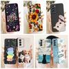 Para Capa Infinix Zero 5G Capa Pintada de Girassol Fofa Capa de Telefone de Silicone Macio Para Capa Traseira InfinixZero 5G