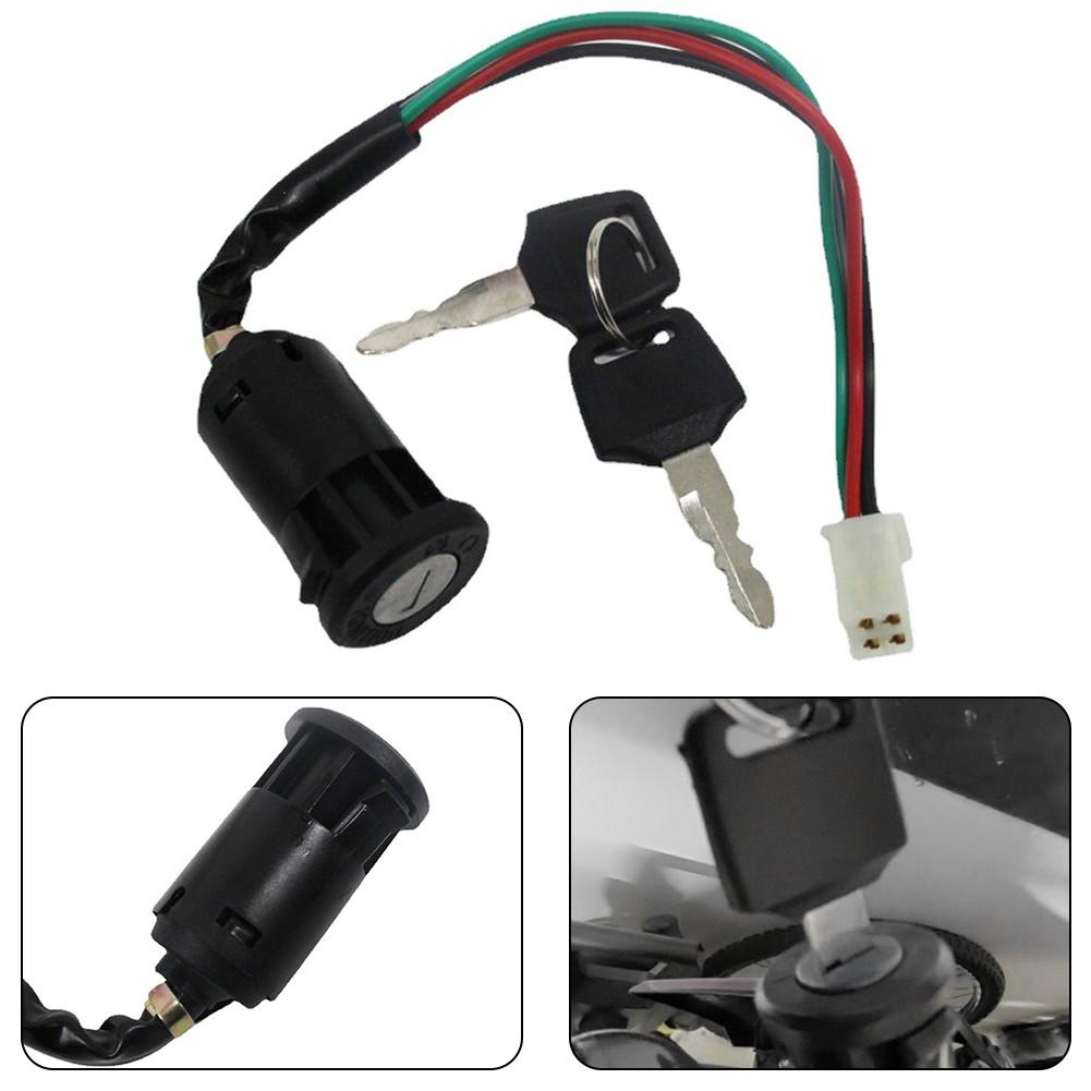ABS Metal Switch Black Ignition Key Car Accessories