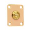 Plastic Rectangular LP Guitar Output Jack Plate Electric Socket for Guitar Parts and Custom Projects
