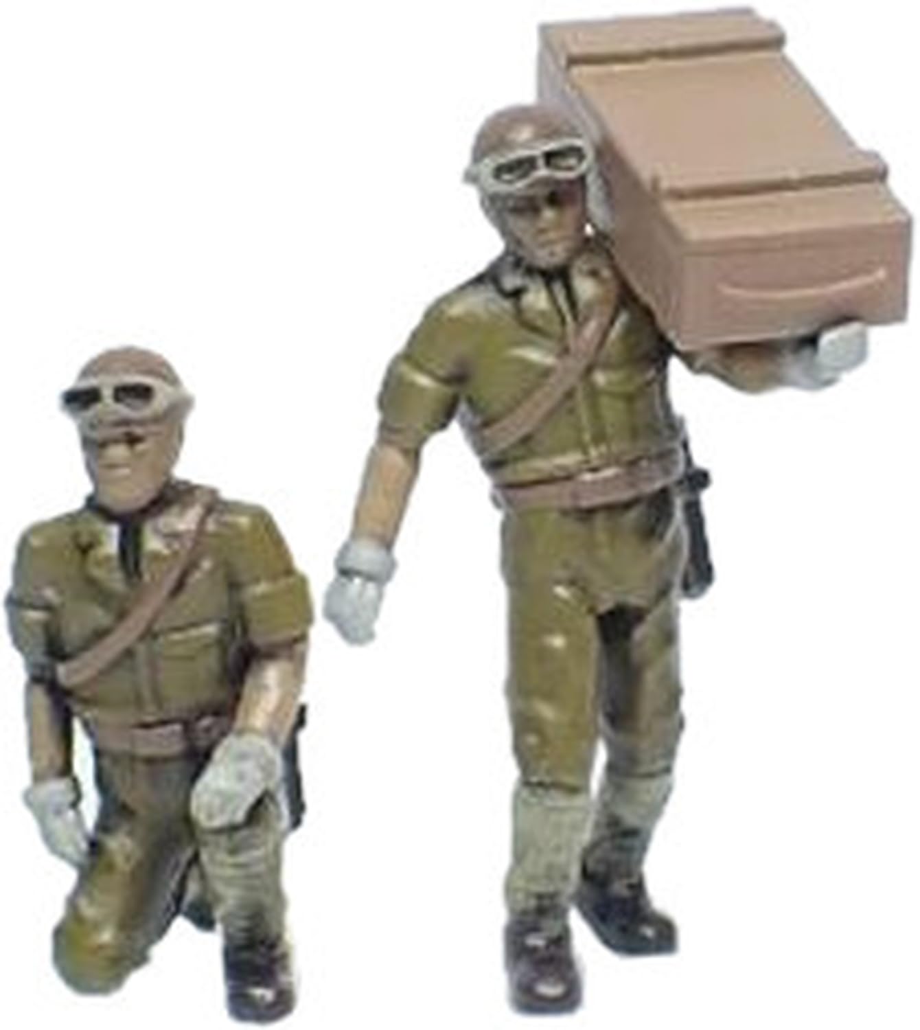 

Beaver Corporation 1/72 Scale Japanese Army Tank Crew Figures (9 Figures) with Ammunition Box, 3D Printer Kit, BELF7217