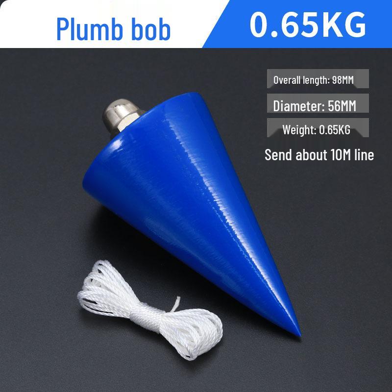 Woodworking Plumb Bob Cone, 2-10 Kg Line Weight