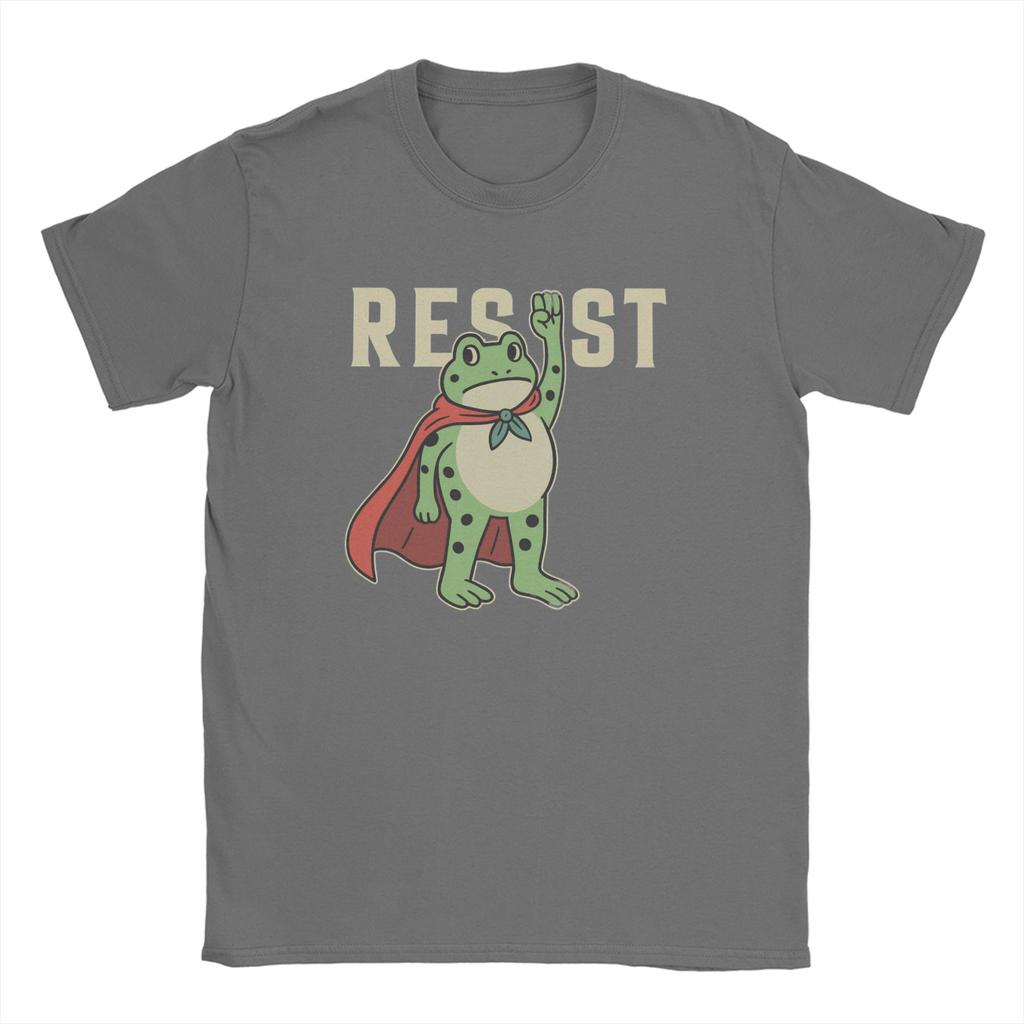 Men's Portland Frog Resist T Shirts  100% Cotton Tops Crazy Short Sleeve Round Collar Tees Gift Idea T-Shirt