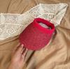 Lafite empty top hat children summer seaside vacation sun protection sun hat hand-woven big brim sun hat