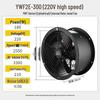 Shanghai Qianxin 220V/380V Low Noise Axial Kitchen Exhaust Fan