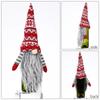 Merry Christmas Gnome Doll Wine Bottle Cover Navidad Decor for Home Faceless Doll Wine Bottle Bag Dining Table Decor Xmas Gift
