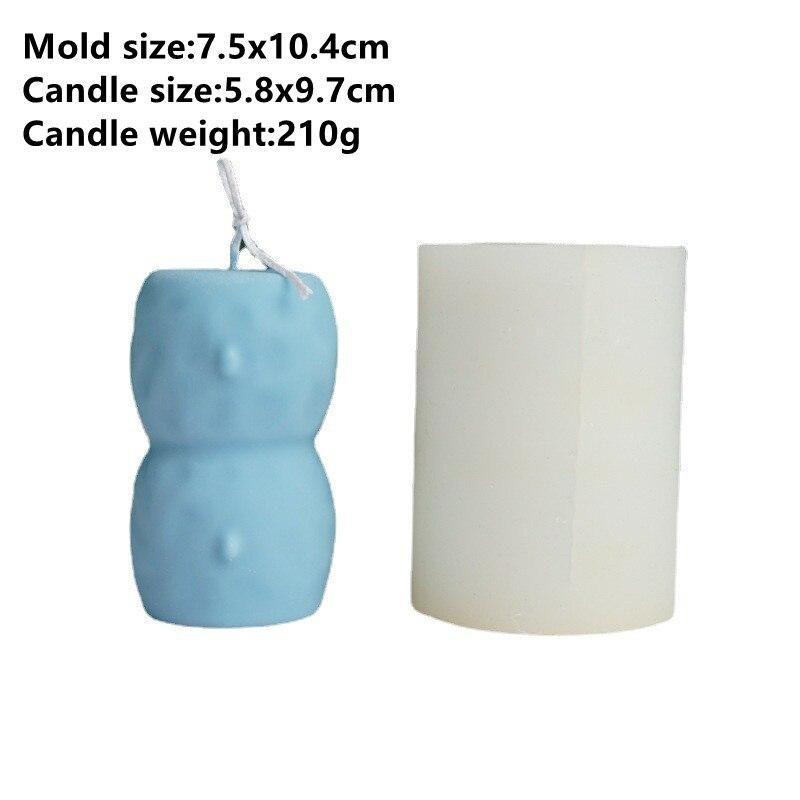 

Силиконовая форма для двух полушарий, гипсовая форма для ароматических свечей своими руками