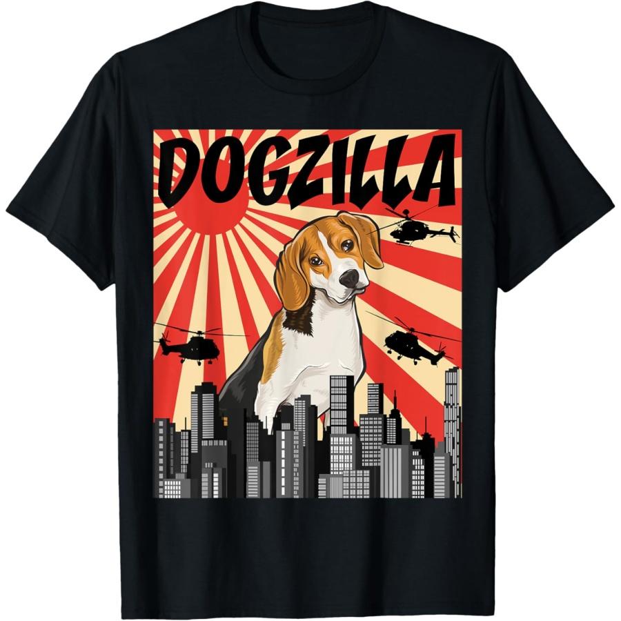 

Funny Retro Japanese Dogzilla Beagle T-Shirt XXXXXL