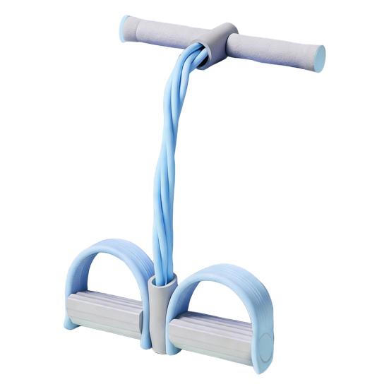 

Resistance Band with Handle 4/6-Tube Puller Elastic Pedal Ankle Sit-up Pull Rope Men Women Yoga