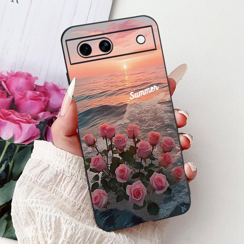 Für Google Pixel 8A Hülle Pixel8 Pro Niedliche Katze Löwe Bemalte Abdeckung Weiche TPU Handyhülle Für Google Pixel 8 Pro Pixel8A Fundas Bumper