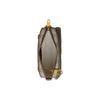 Gucci Ophidia Distressed Double G Logo Zipper Closure Canvas And Leather Trim Crossbody Shoulder Bag Men Bags Beige Ebony 722557-96IWT-8745