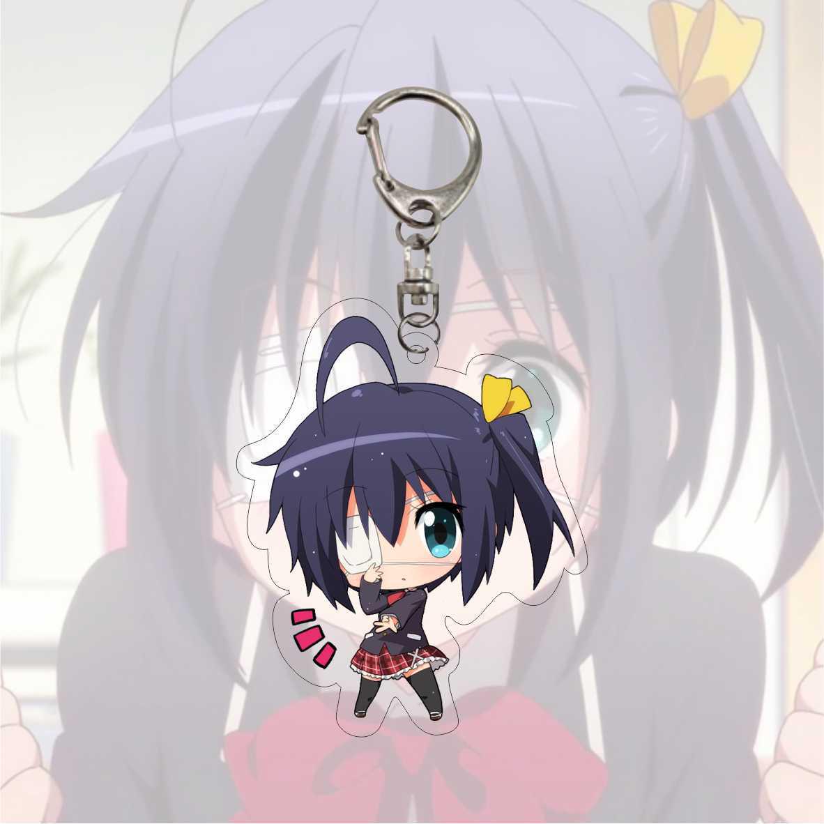 Chuunibyou Demo Koi ga Shitai Takanashi Rikka Acrylic Keychain - Anime Bag Charm 5.5cm