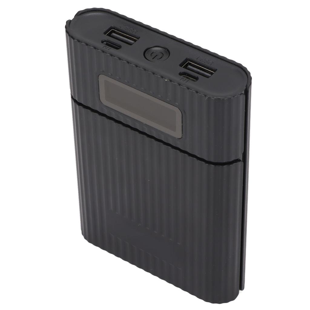 M09 4x18650 DIY Powerbank mit Micro-Eingang LED-Anzeige Schweißfrei Batterie-Aufbewahrungsbox